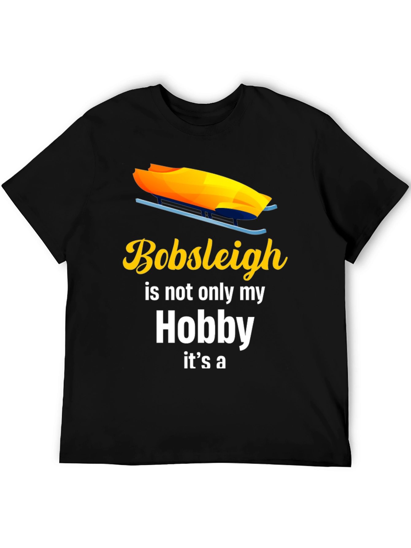 Bobsleigh Hobby T-Shirt | Winter Sports Apparel