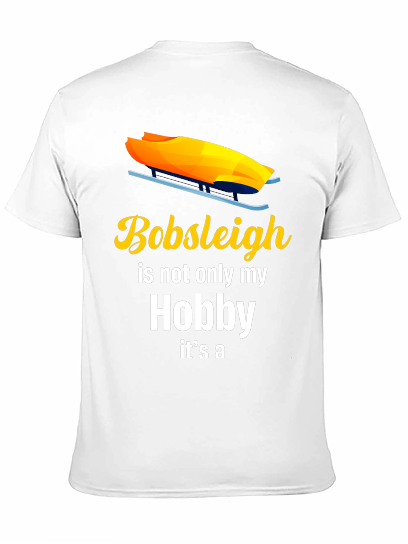 Bobsleigh Hobby T-Shirt | Winter Sports Apparel