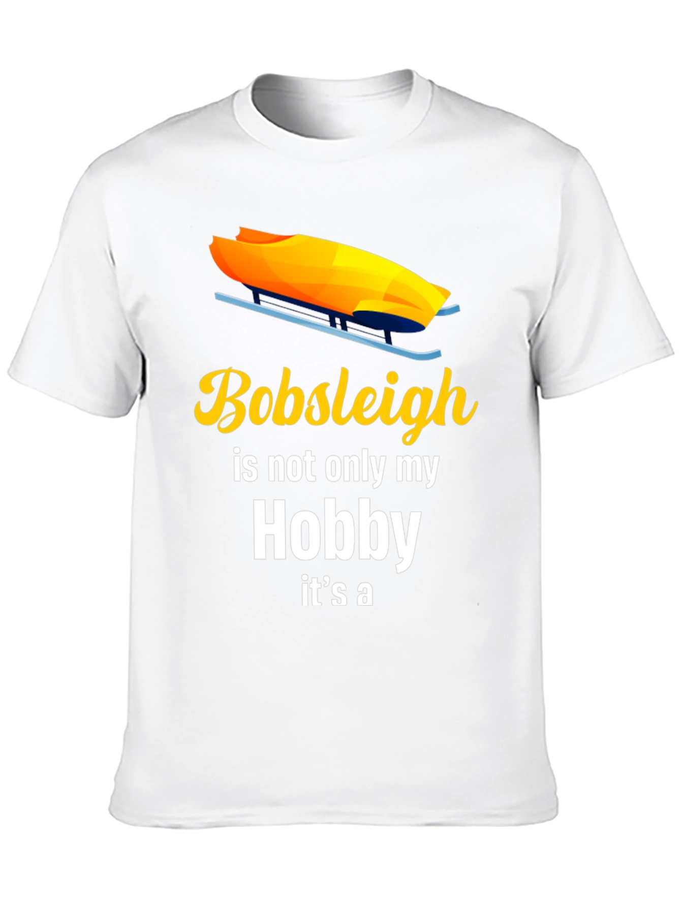 Bobsleigh Hobby T-Shirt | Winter Sports Apparel