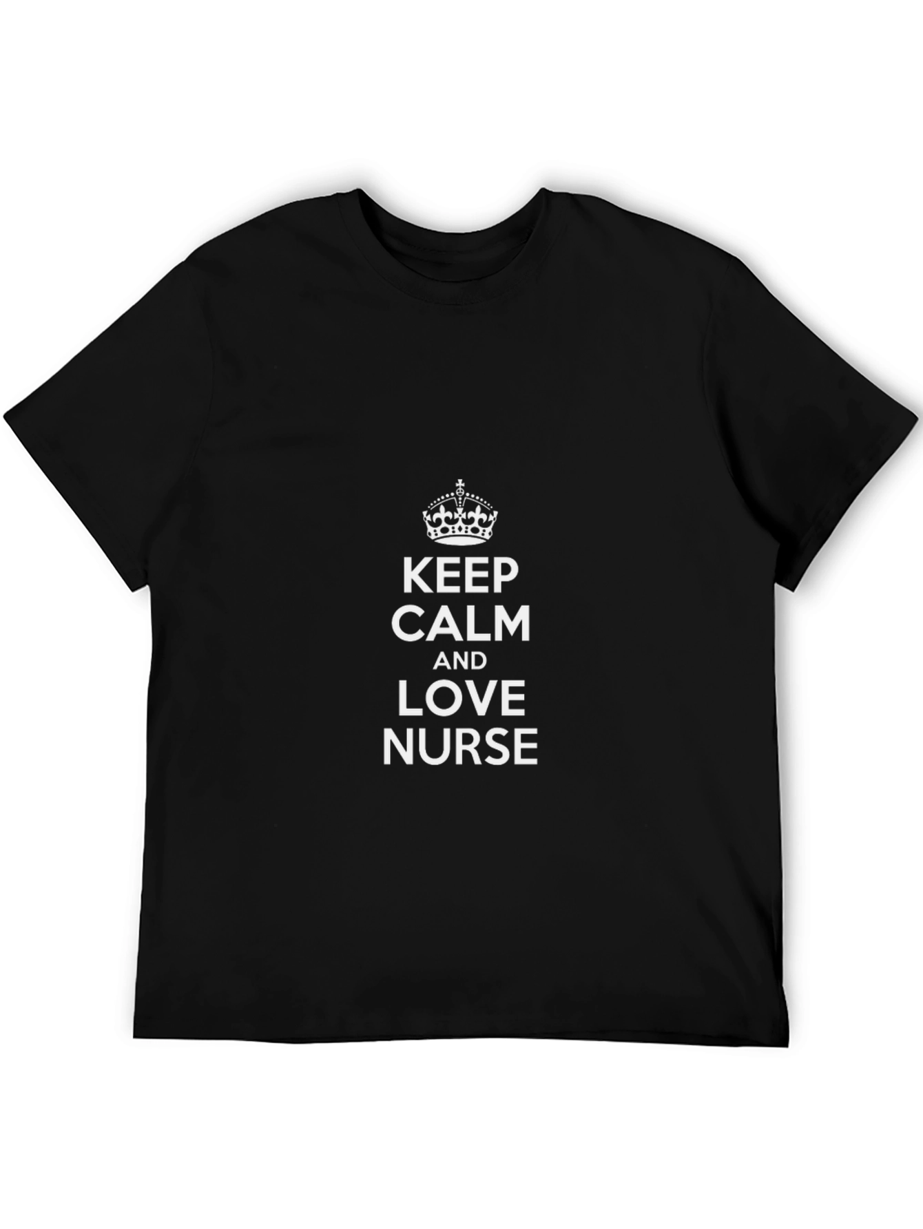 Keep Calm Nurse T-Shirt - Black