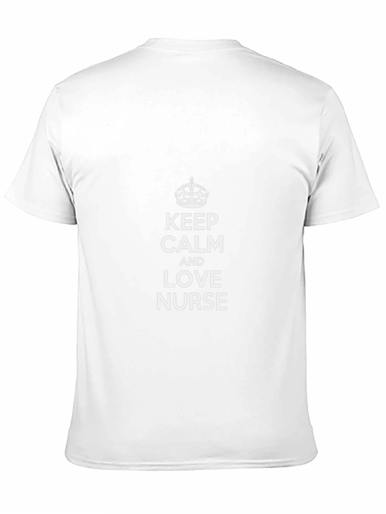 Keep Calm Nurse T-Shirt - Black