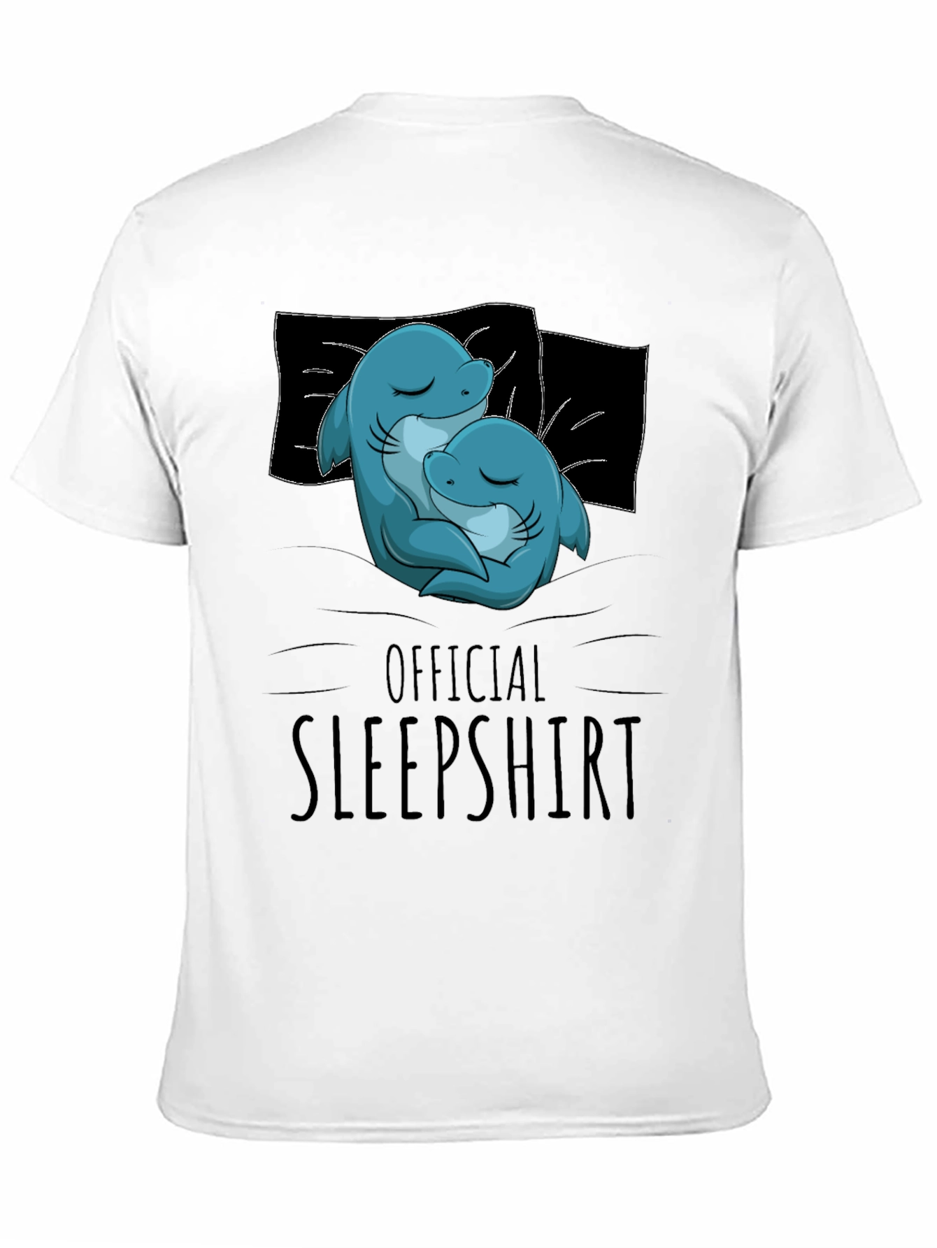 Official Sleepshirt: Snuggly Shark Nap T-Shirt