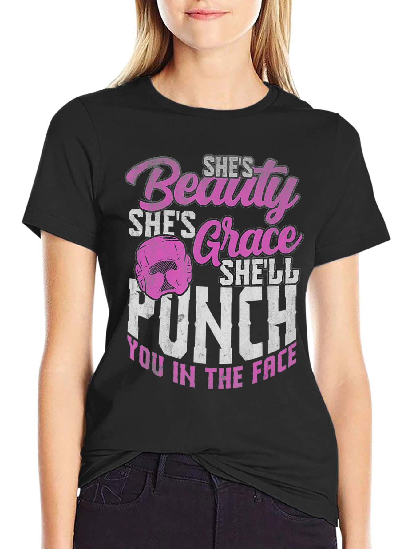 Beauty & Grace Punch T-Shirt