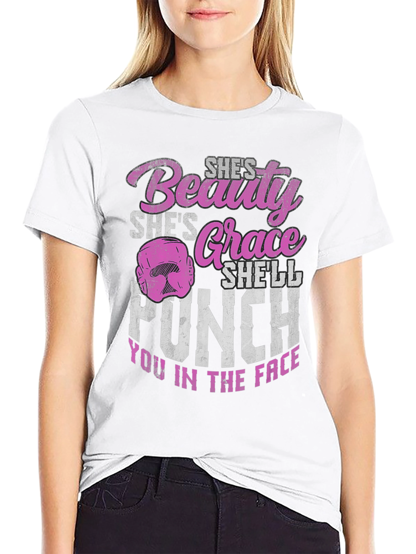 Beauty & Grace Punch T-Shirt