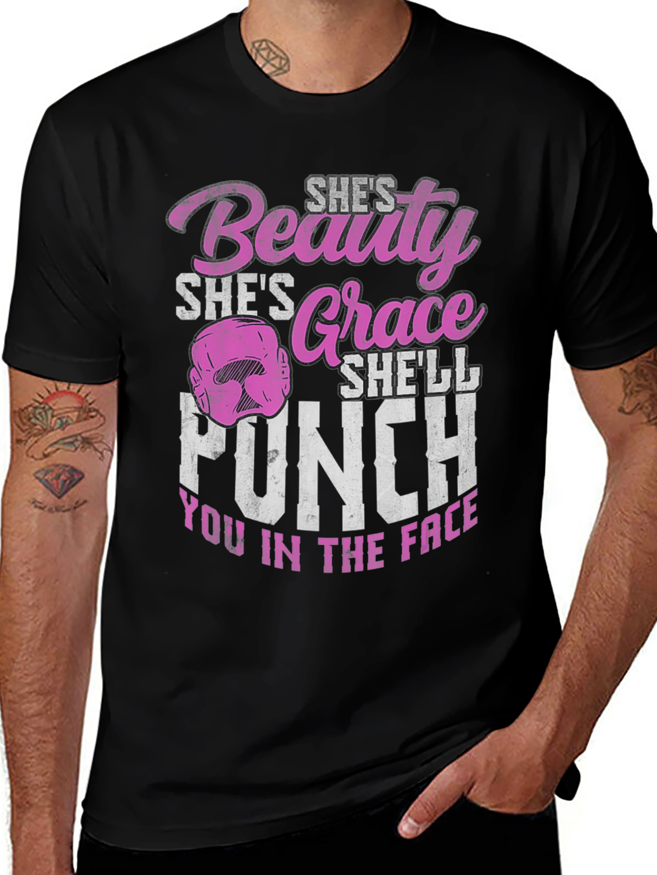 Beauty & Grace Punch T-Shirt