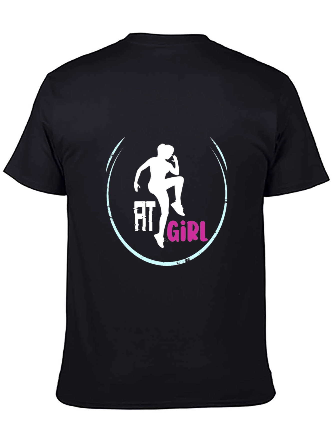 Fit Girl Graphic Tee - Trendy Womens Fitness Shirt