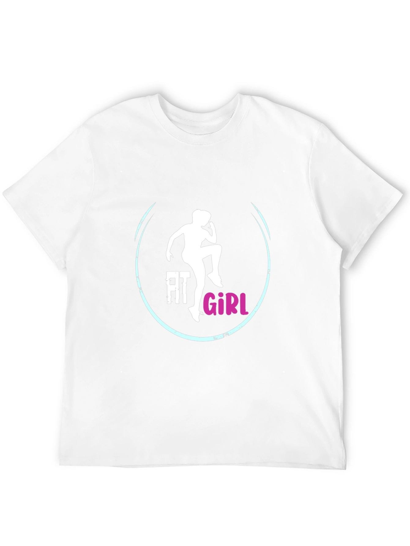 Fit Girl Graphic Tee - Trendy Womens Fitness Shirt