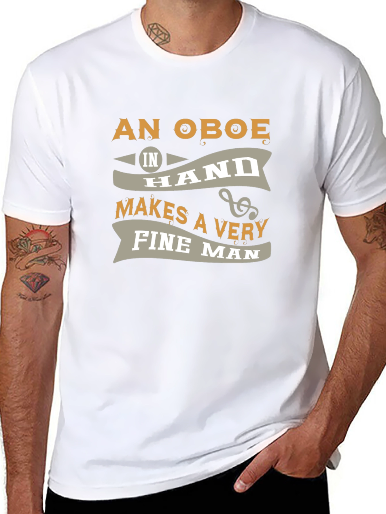 Oboe Fine Man Graphic T-Shirt