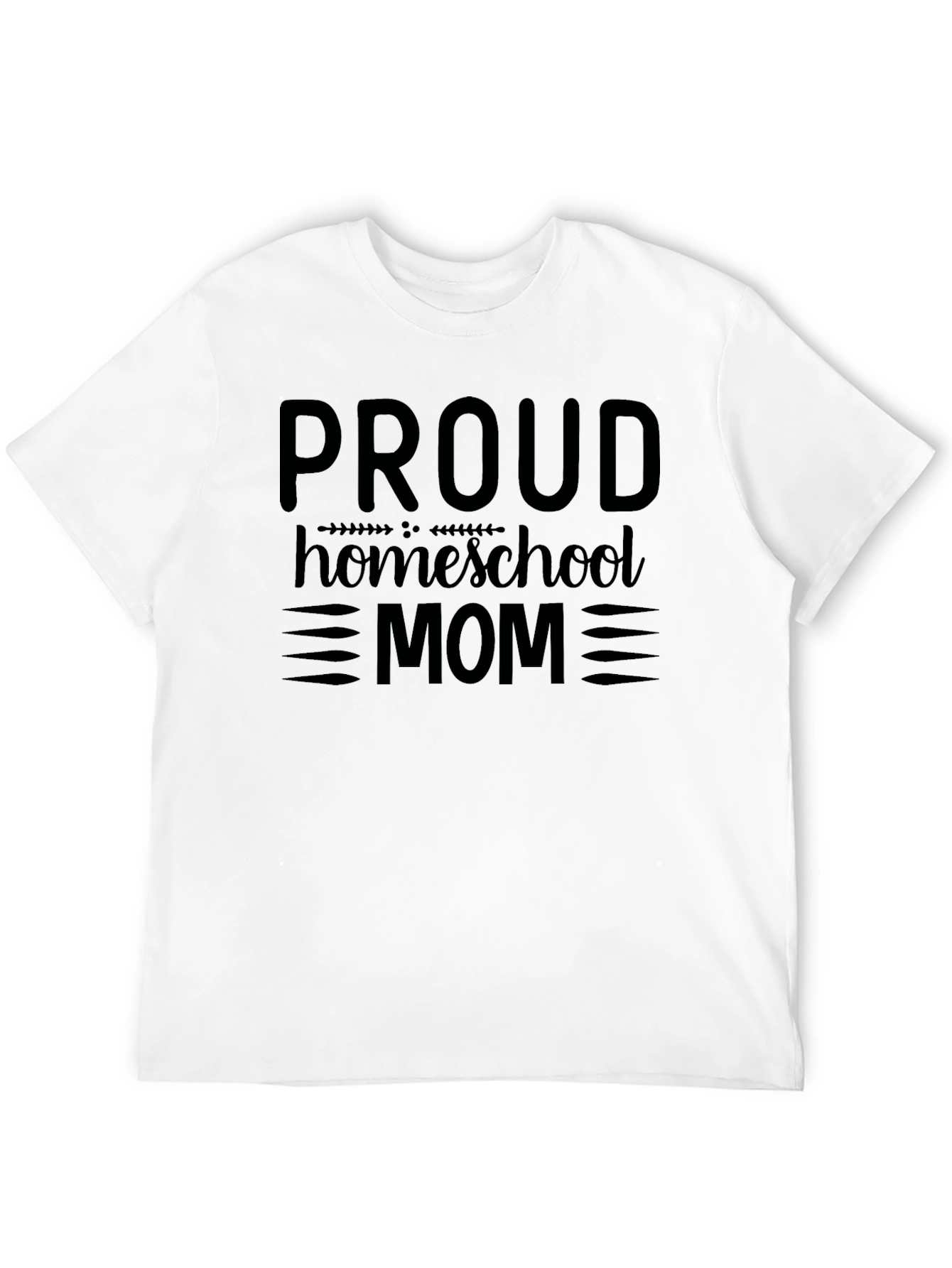 Proud Homeschool Mom Graphic T-Shirt