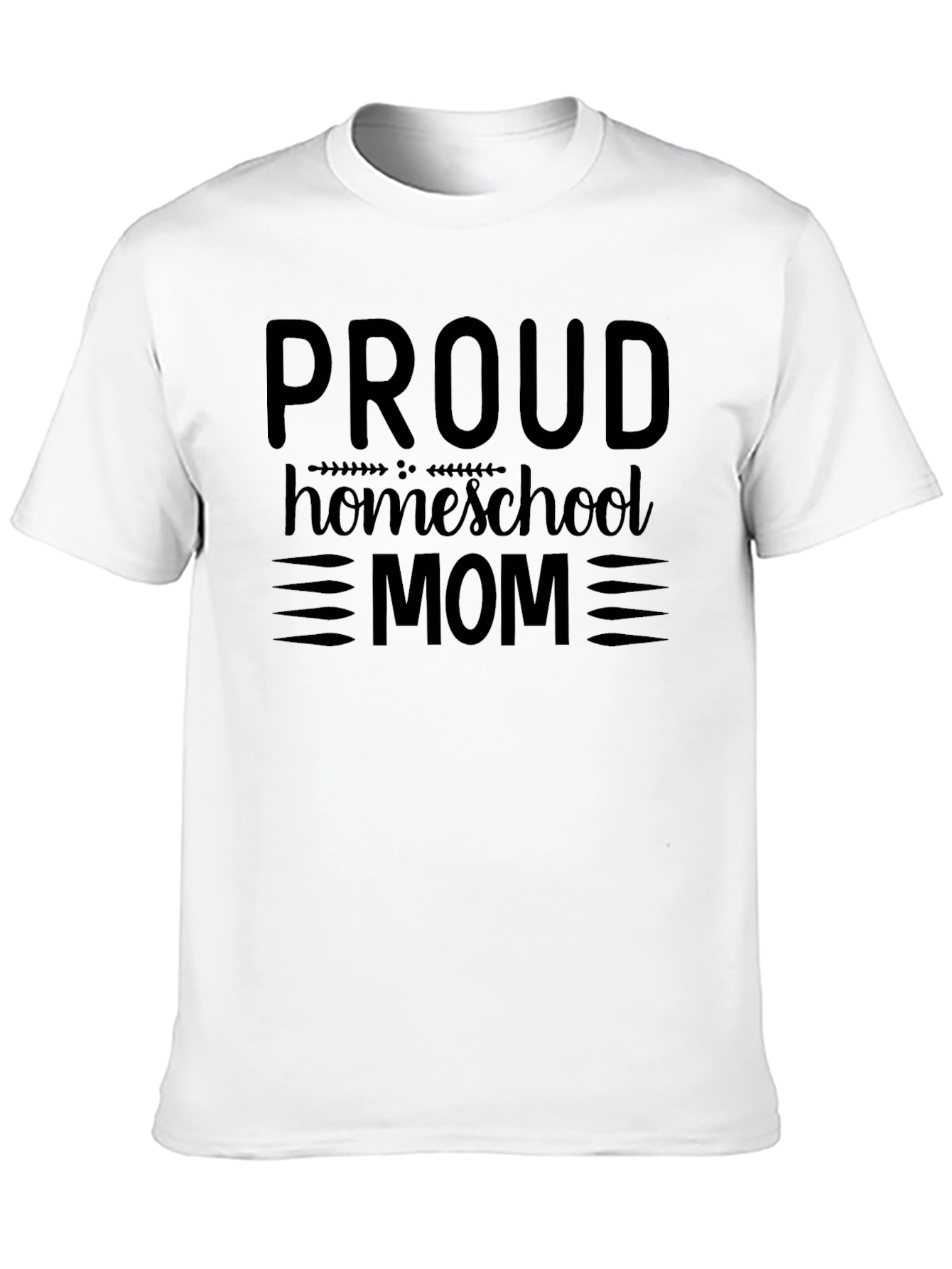 Proud Homeschool Mom Graphic T-Shirt