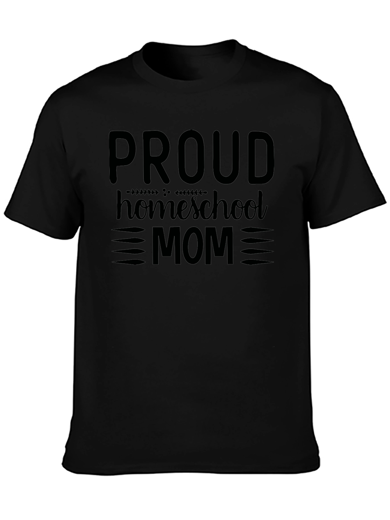 Proud Homeschool Mom Graphic T-Shirt