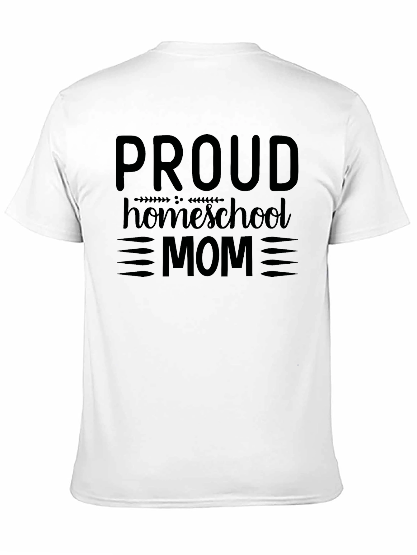 Proud Homeschool Mom Graphic T-Shirt