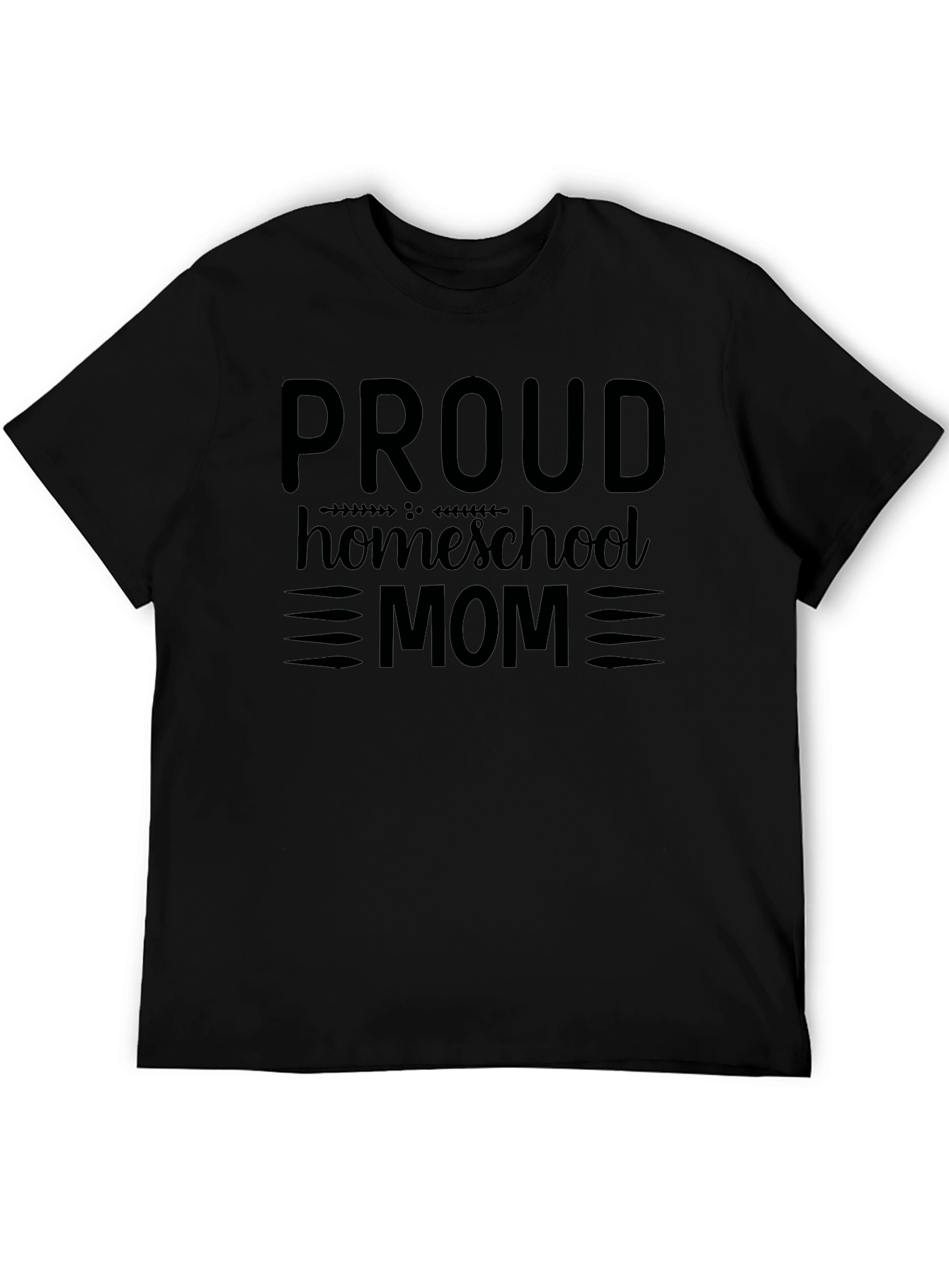 Proud Homeschool Mom Graphic T-Shirt