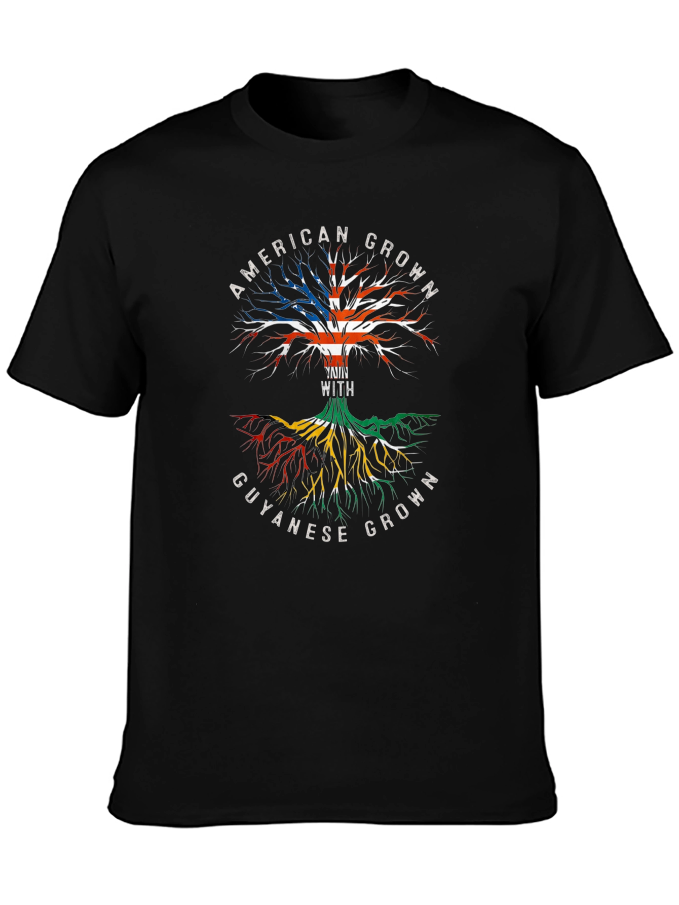 American Grown with Guyanese Roots T-Shirt