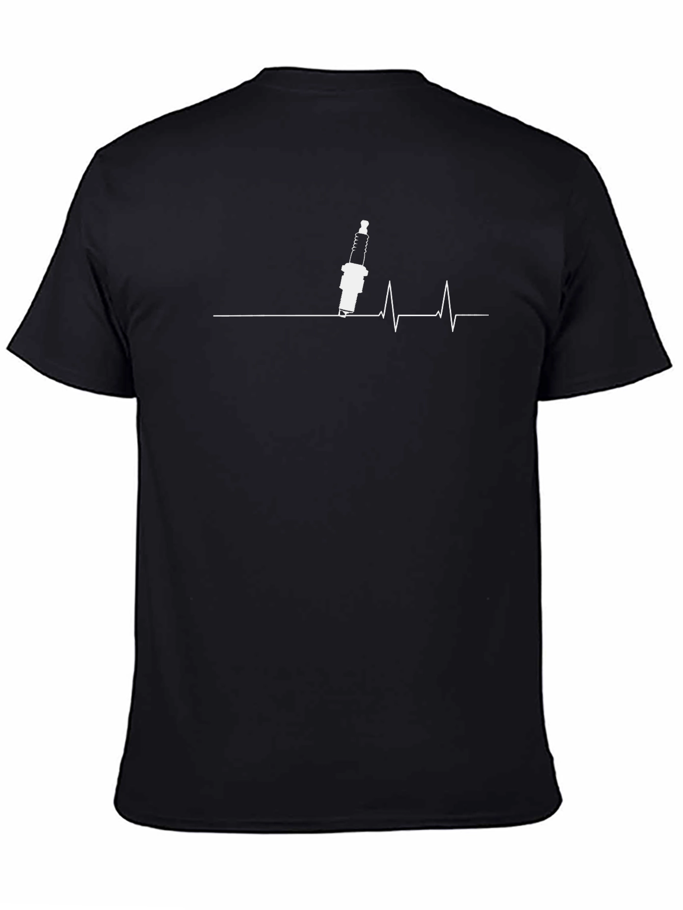 Spark Plug Heartbeat Graphic Tee