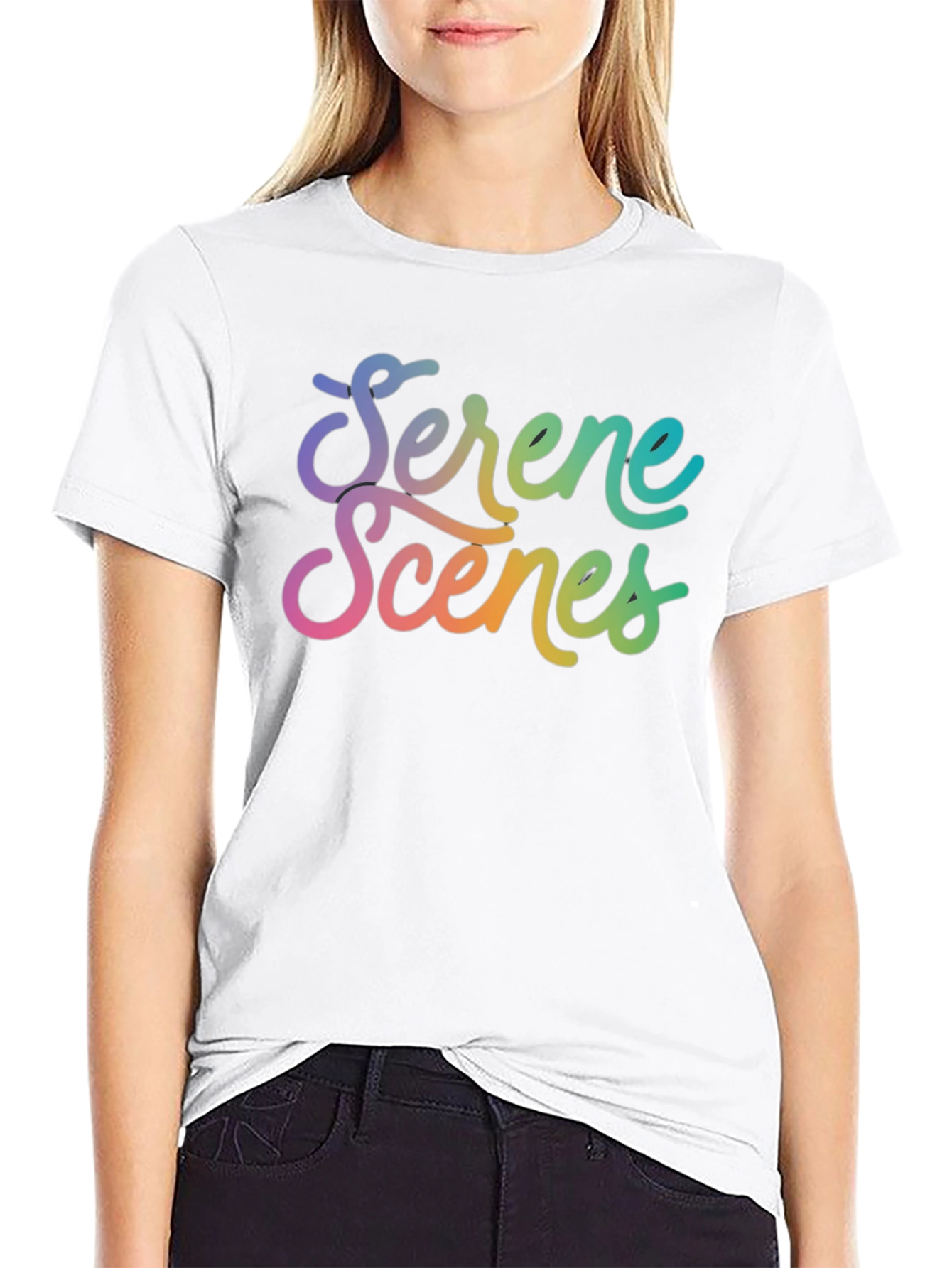 Serene Scenes Graphic T-Shirt