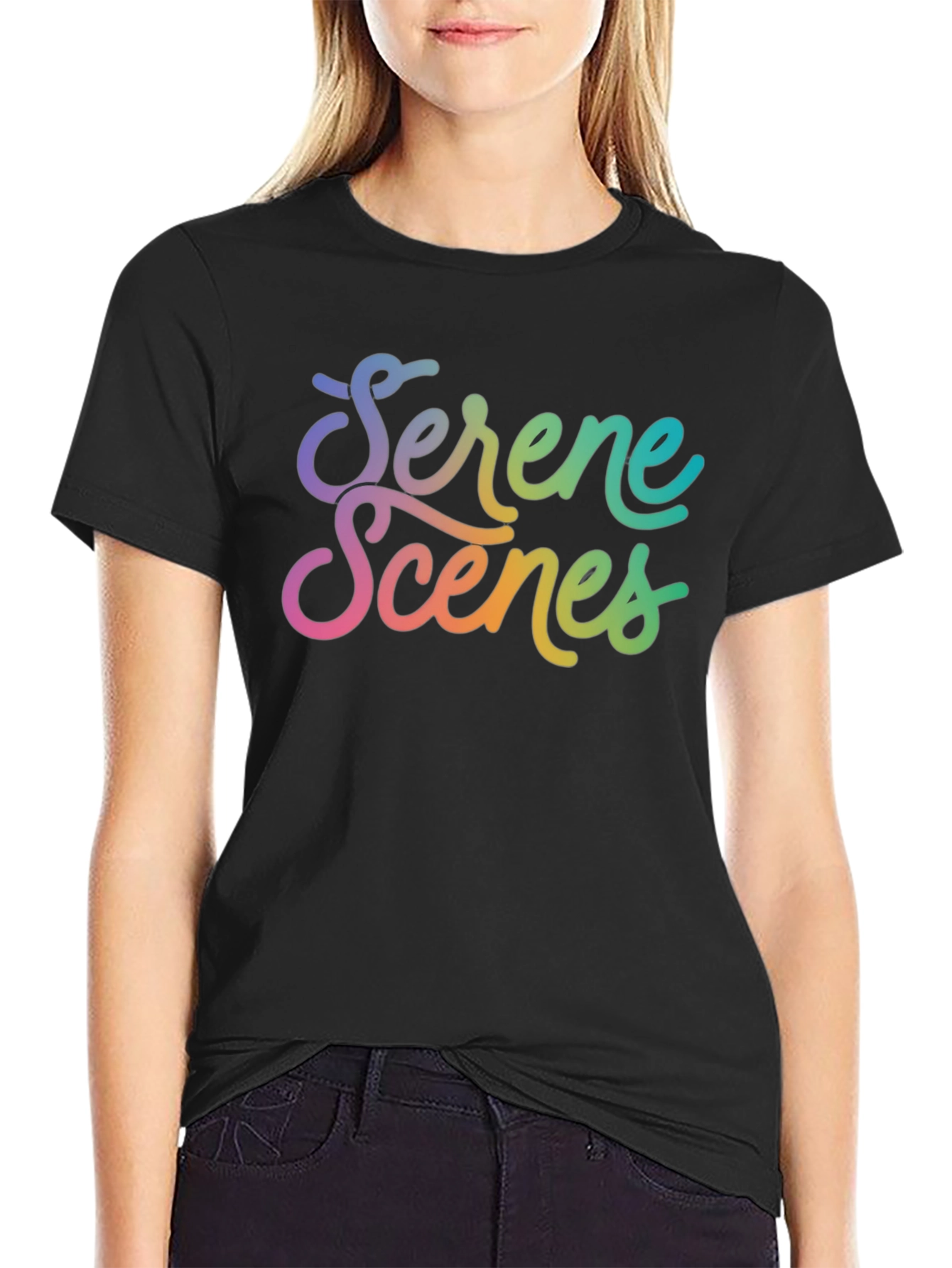 Serene Scenes Graphic T-Shirt