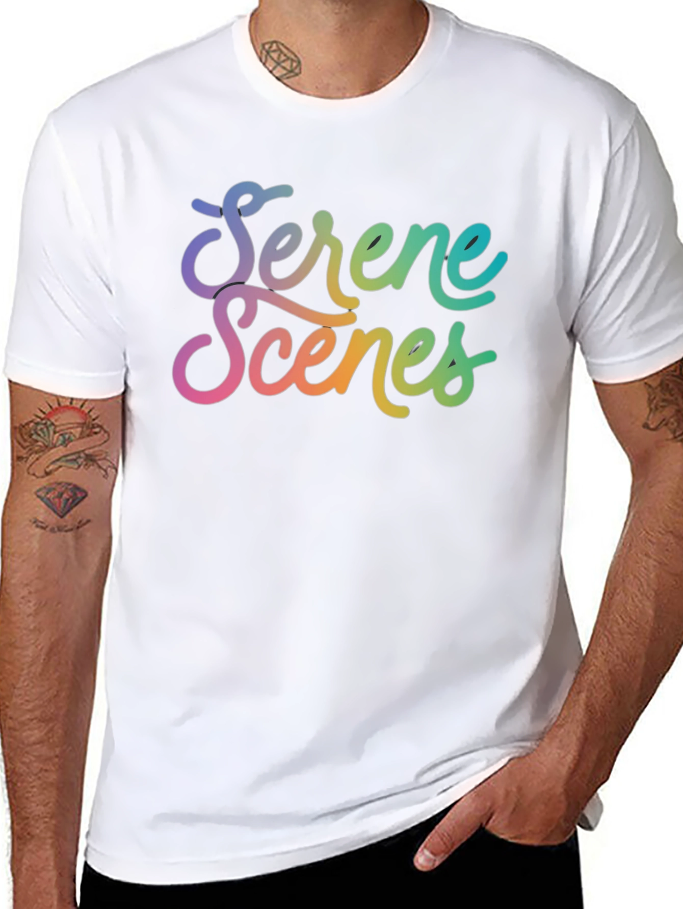 Serene Scenes Graphic T-Shirt