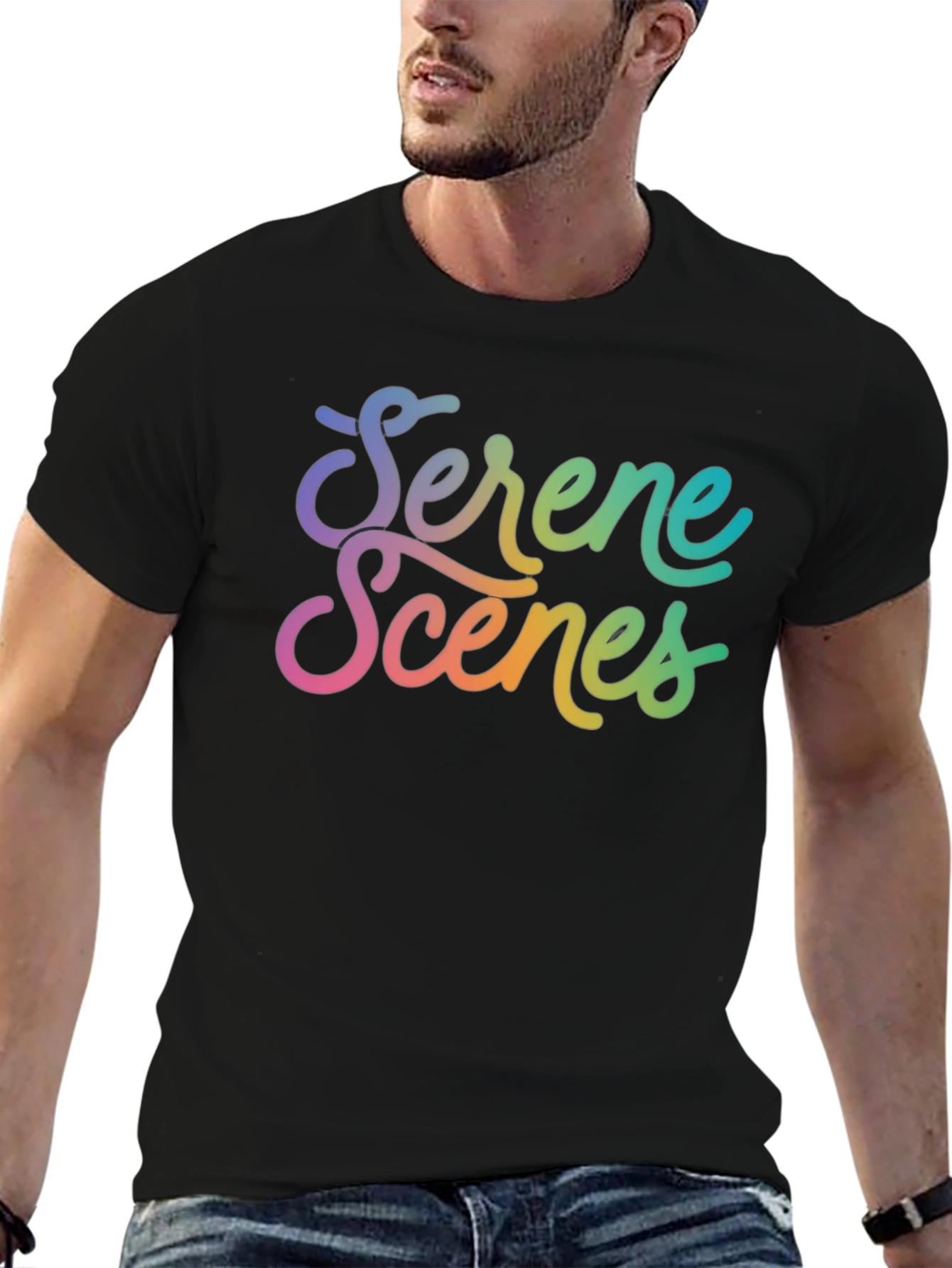 Serene Scenes Graphic T-Shirt