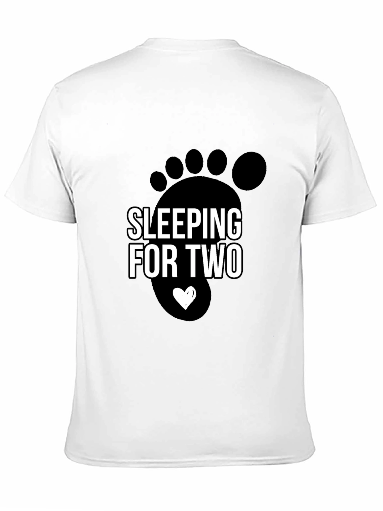 Sleeping For Two Pregnancy Announcement T-Shirt