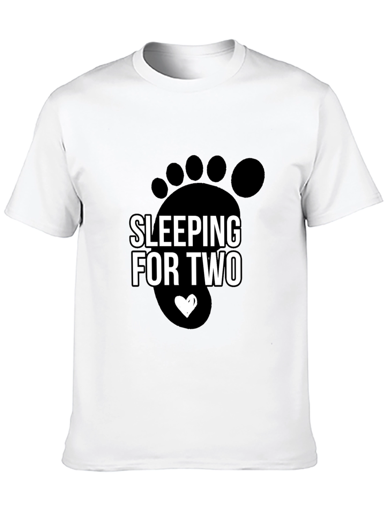 Sleeping For Two Pregnancy Announcement T-Shirt