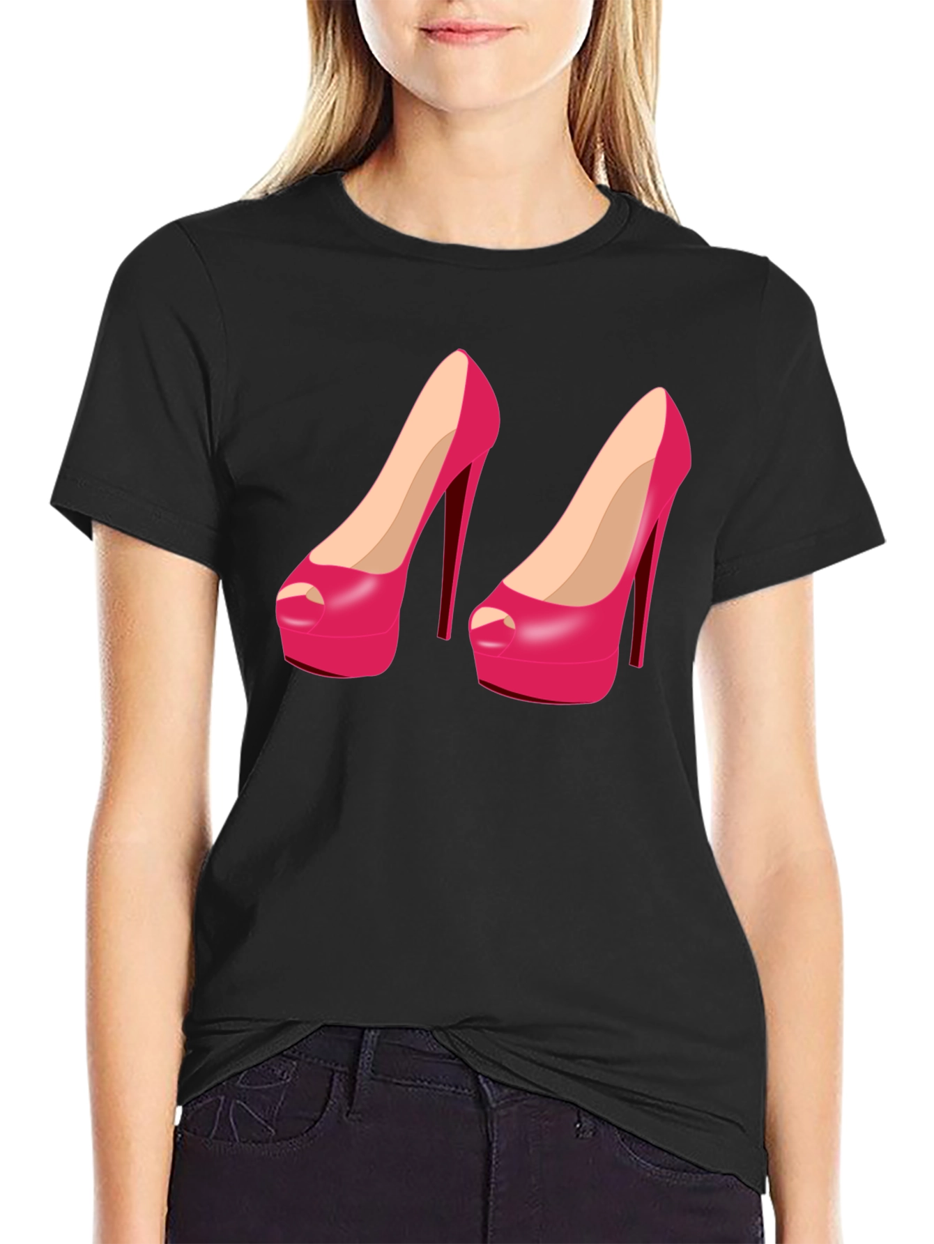 Stiletto Heel Graphic Tee