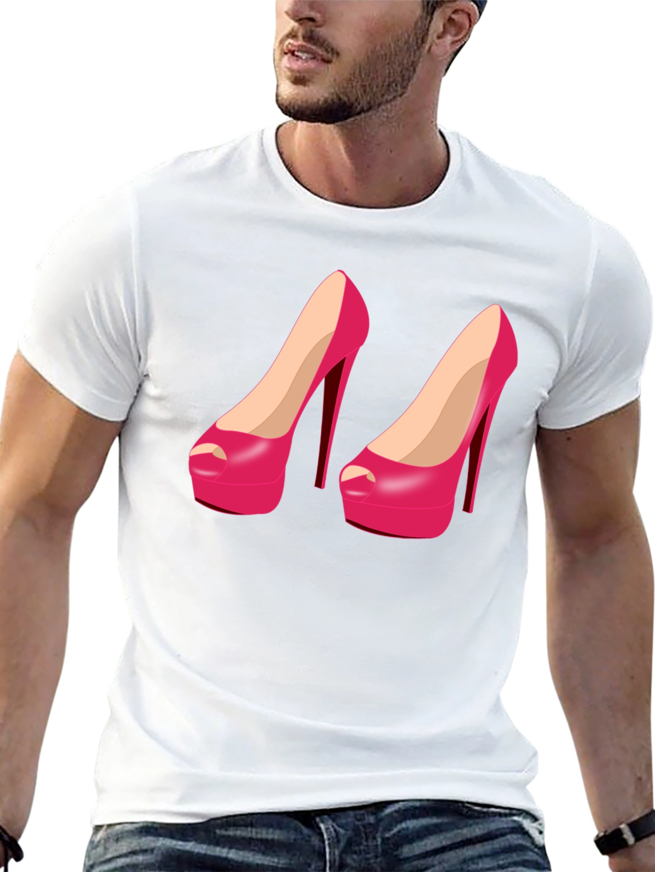 Stiletto Heel Graphic Tee