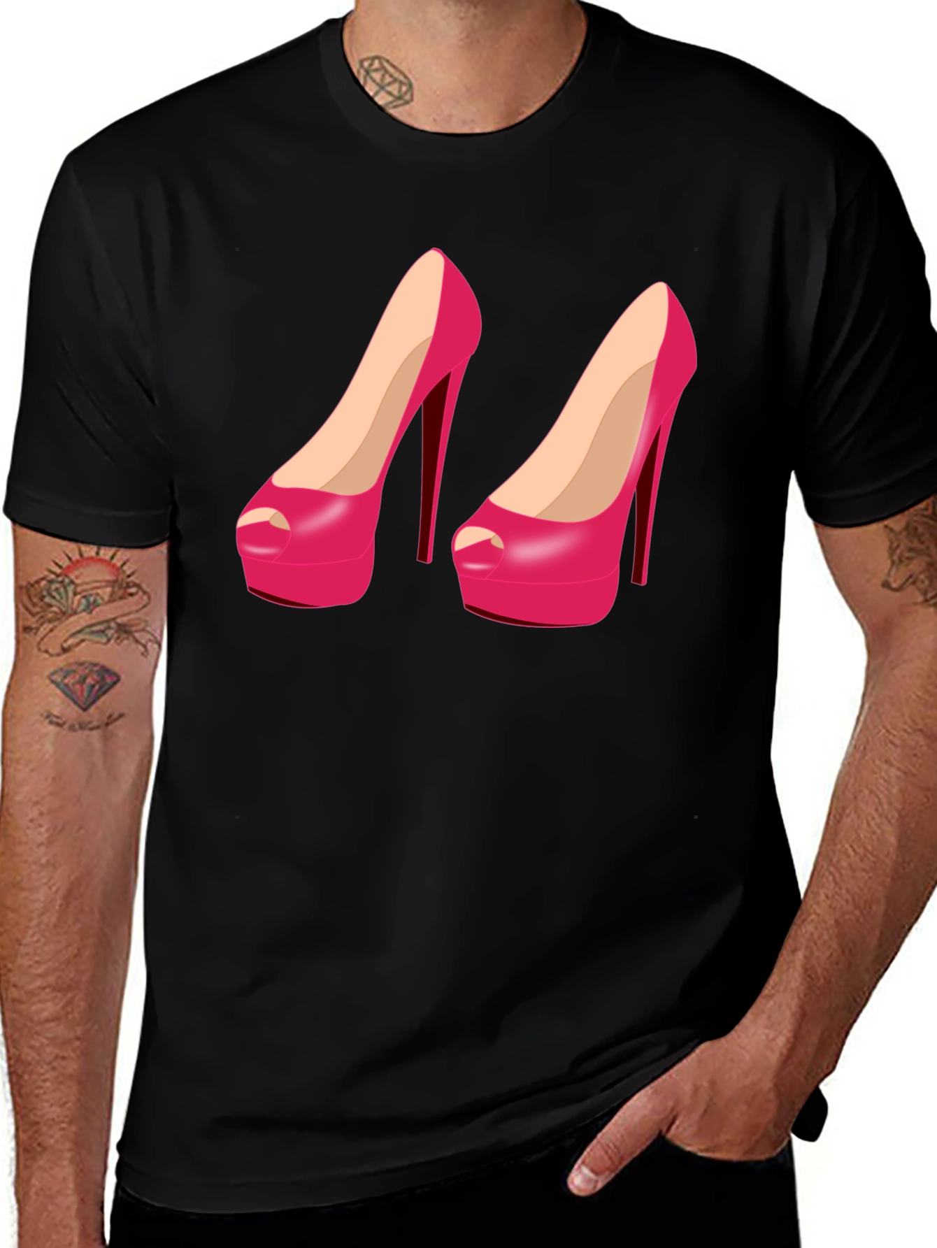 Stiletto Heel Graphic Tee