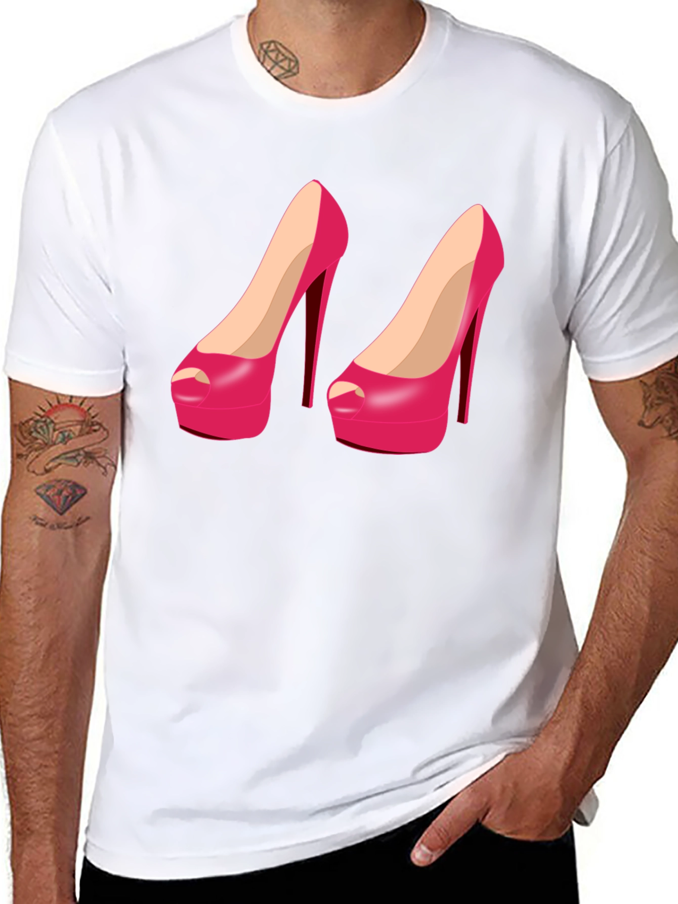 Stiletto Heel Graphic Tee
