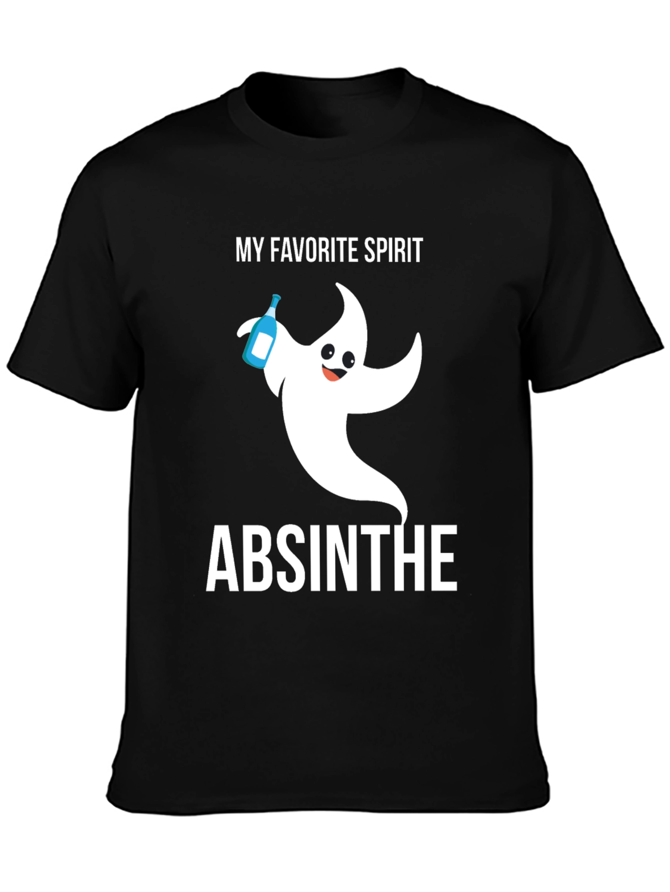 My Favorite Spirit Absinthe Ghost Graphic T-Shirt