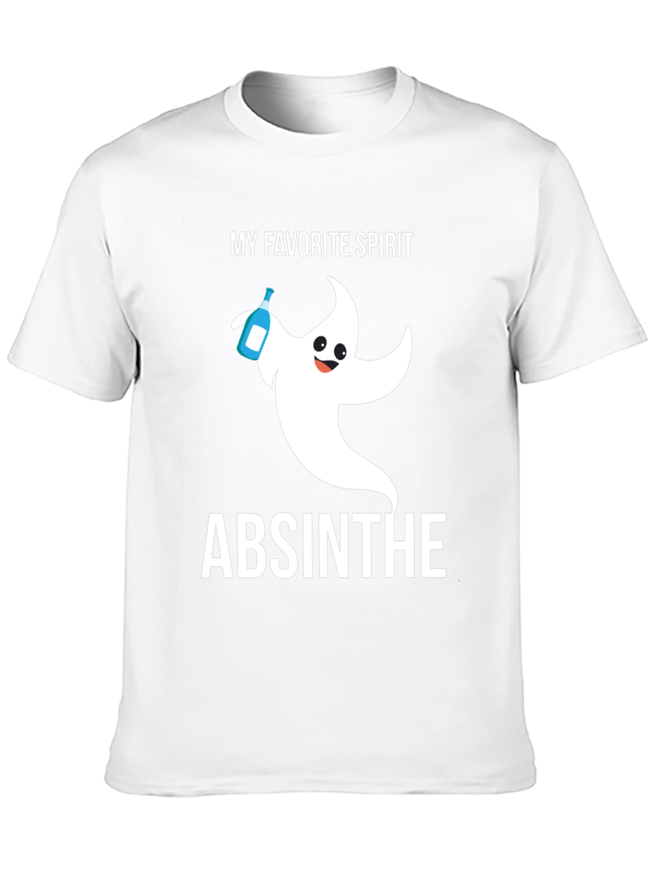 My Favorite Spirit Absinthe Ghost Graphic T-Shirt