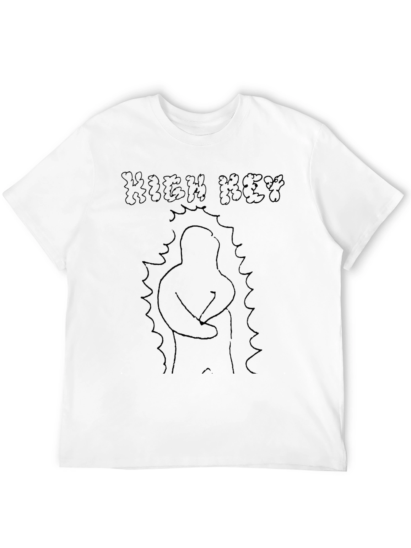 High Key Graphic T-Shirt - Embrace the Abstract