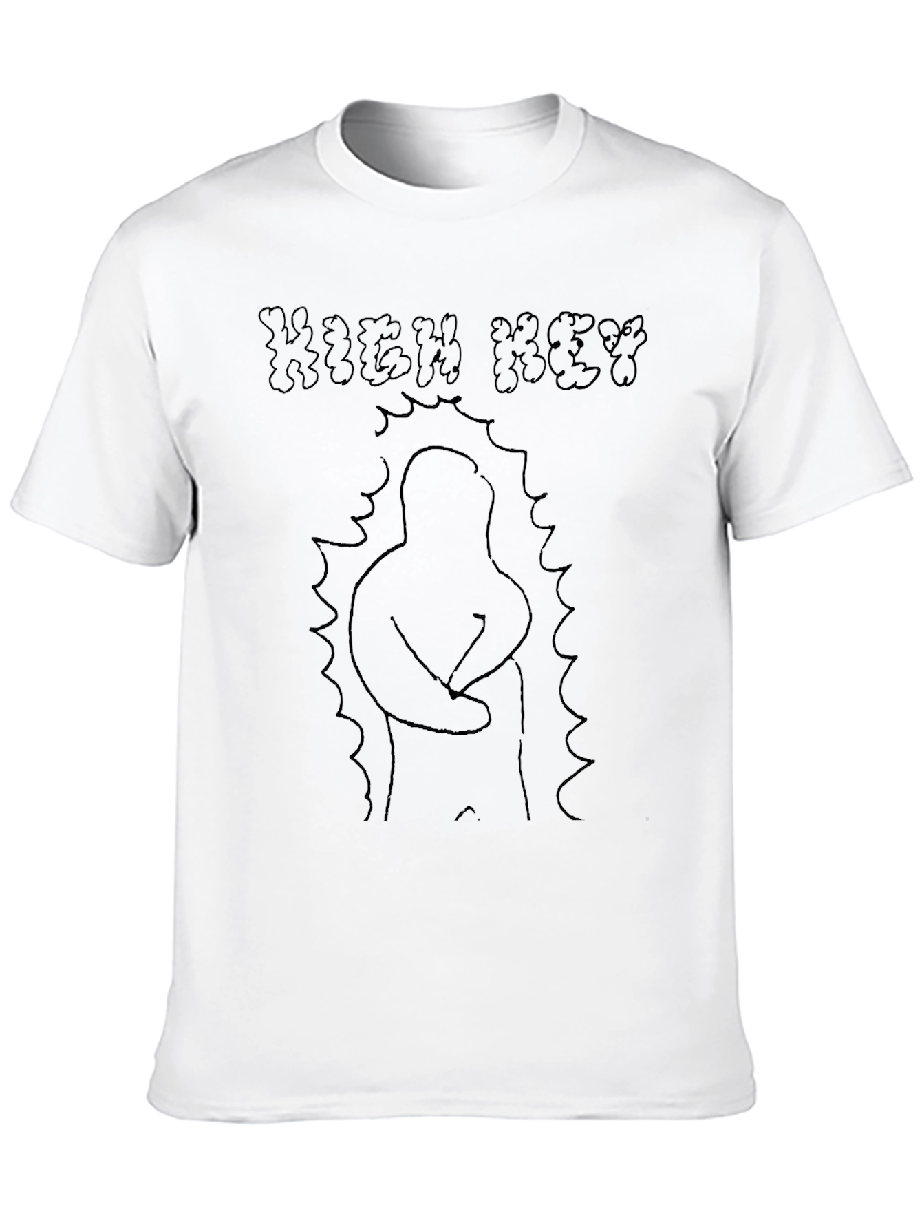 High Key Graphic T-Shirt - Embrace the Abstract
