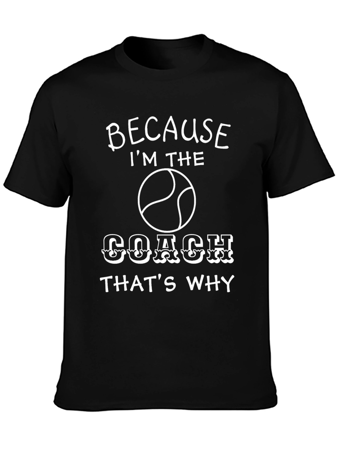 Because Im the Coach T-Shirt