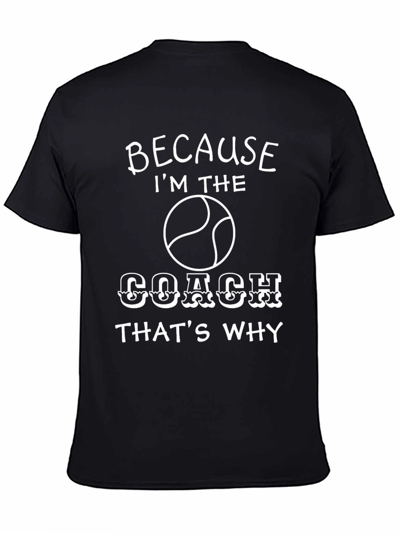Because Im the Coach T-Shirt