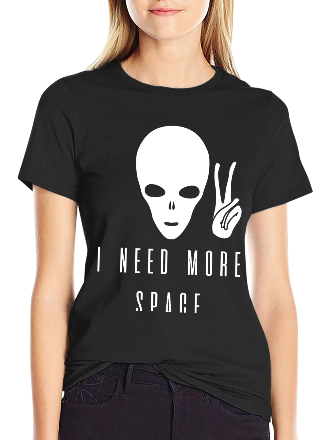 I Need More Space Alien Graphic Tee
