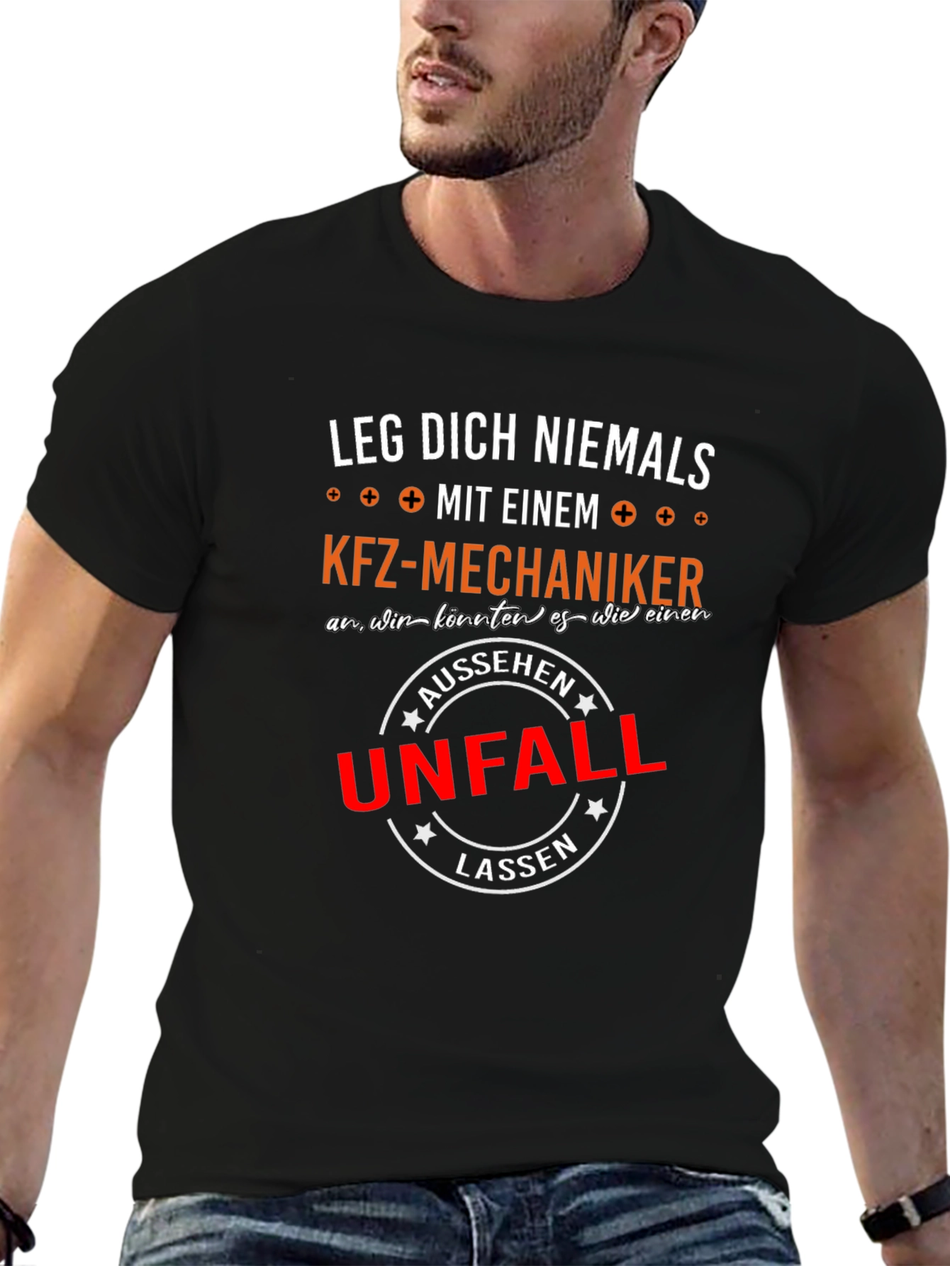 Mechanic Warning T-Shirt - Funny German Saying
