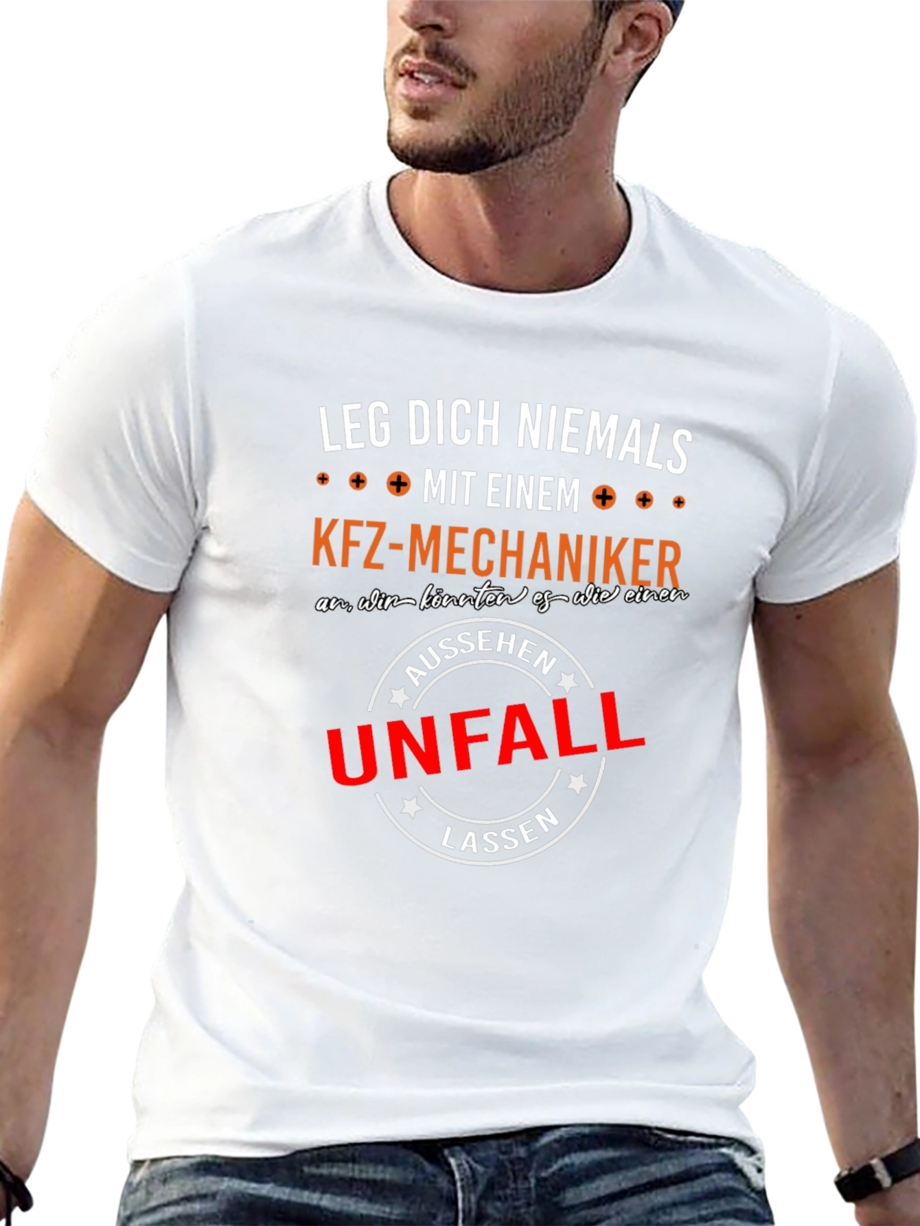Mechanic Warning T-Shirt - Funny German Saying
