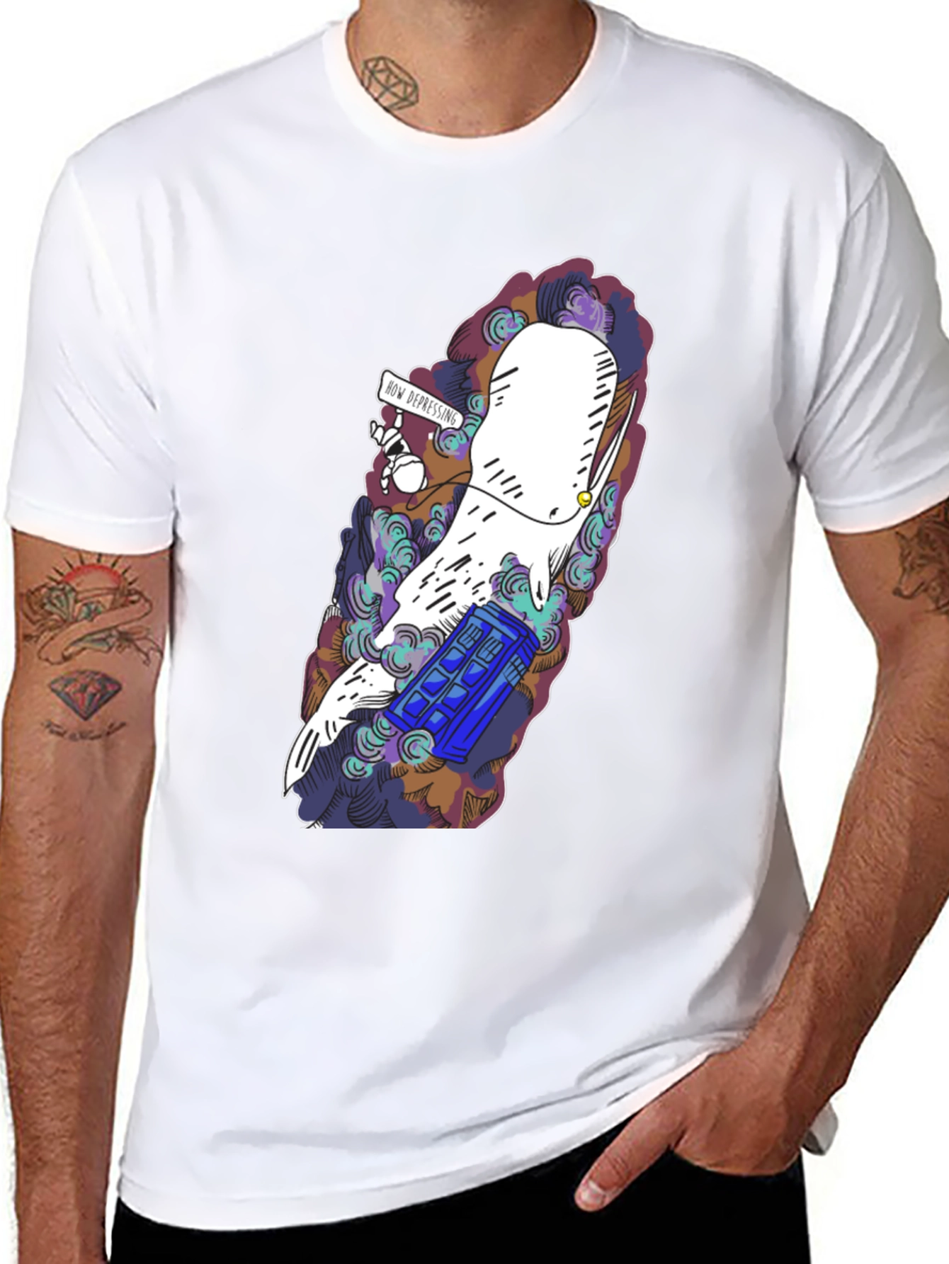 Whale Tardis T-Shirt