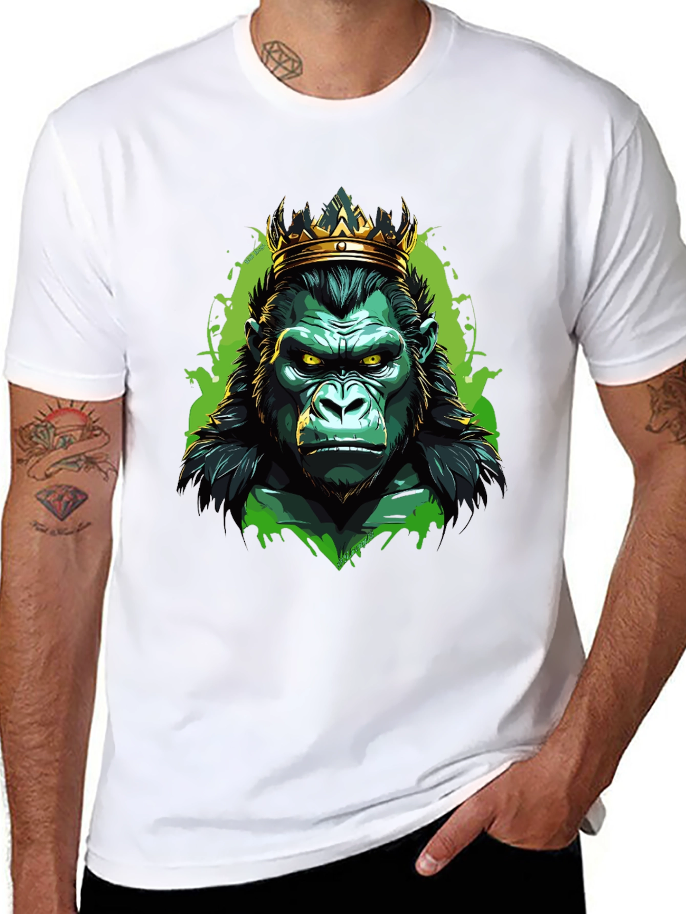 King Gorilla Graphic Tee - Bold Streetwear Style