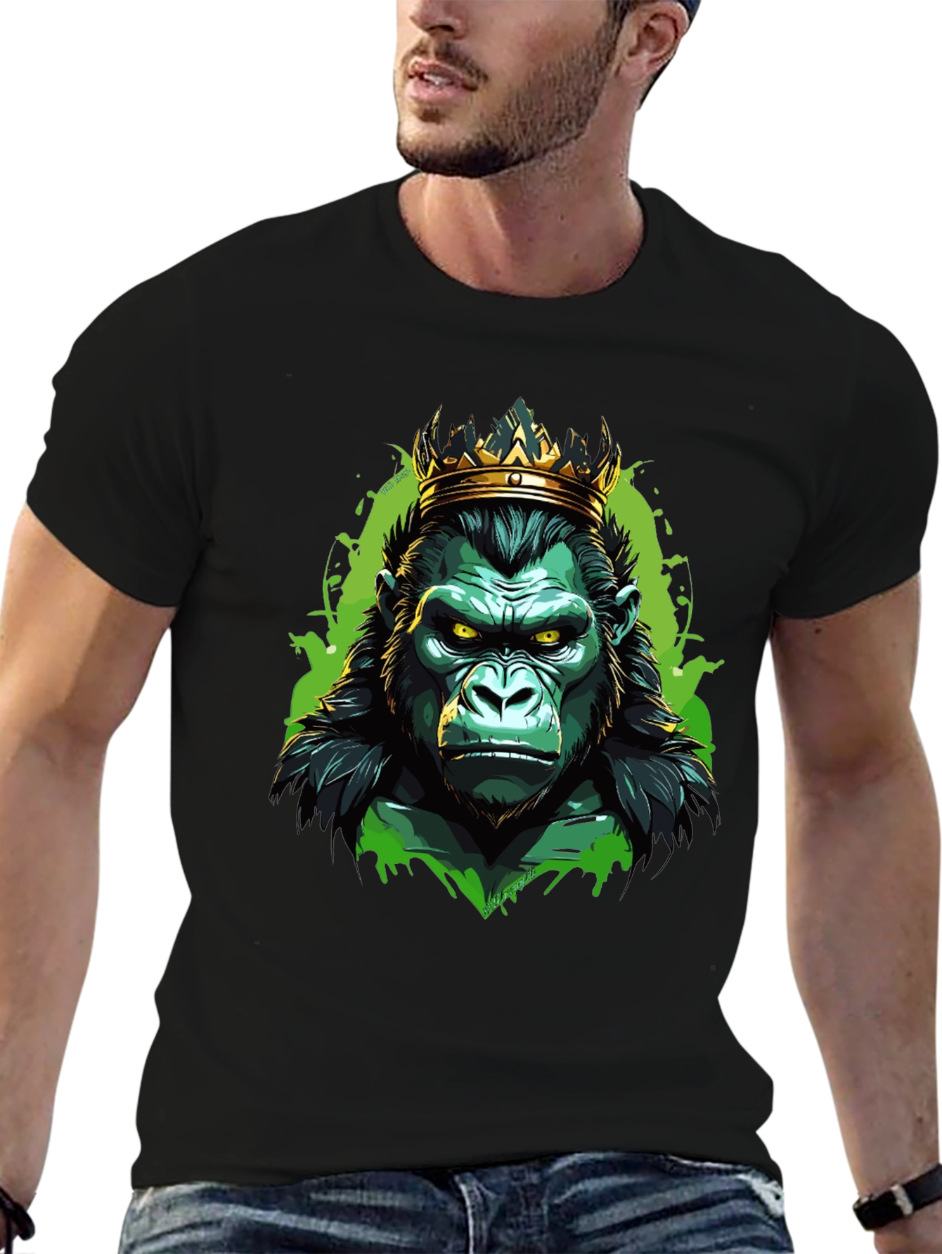 King Gorilla Graphic Tee - Bold Streetwear Style