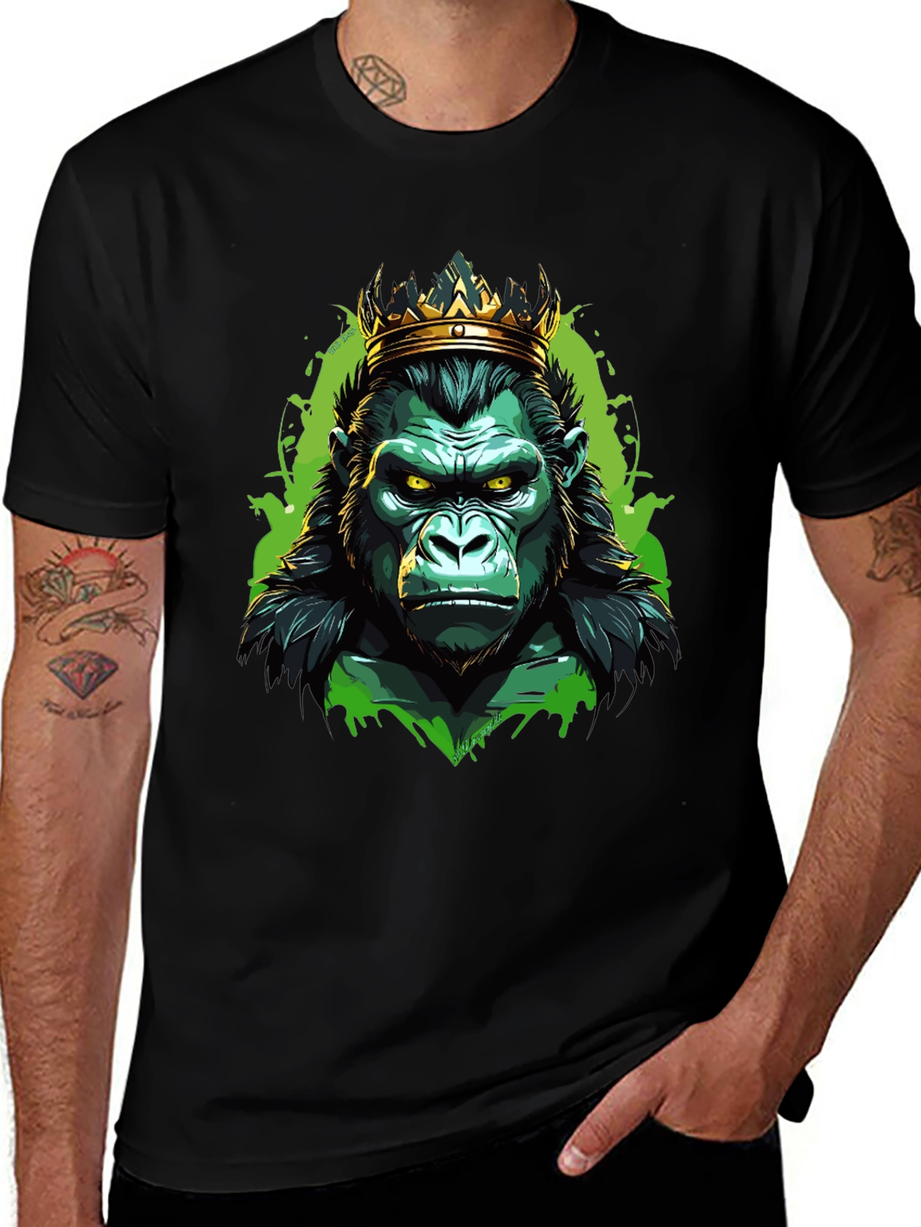 King Gorilla Graphic Tee - Bold Streetwear Style