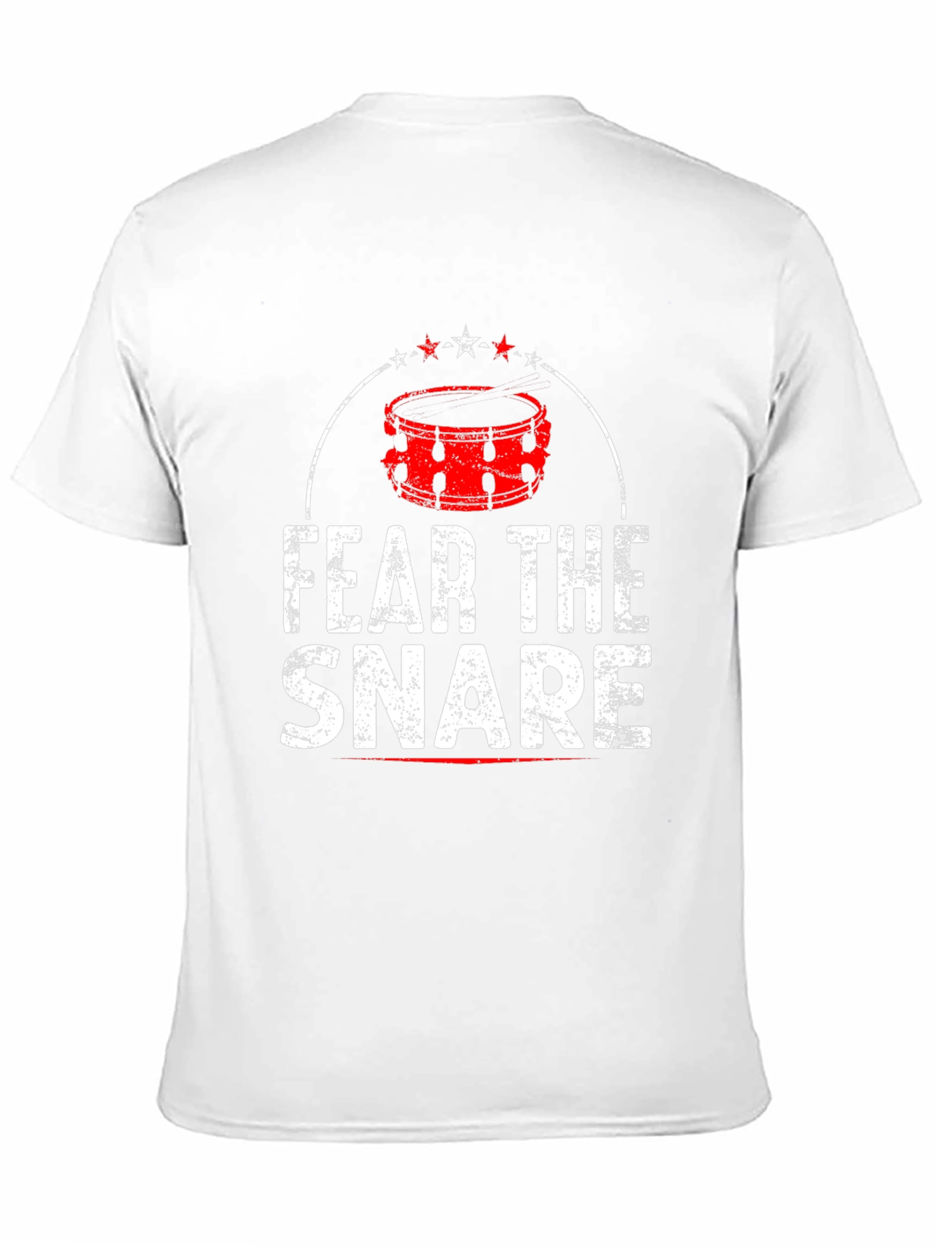 Fear The Snare Drum T-Shirt - Music Tee