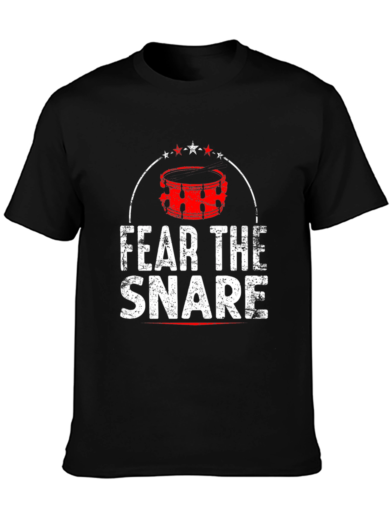 Fear The Snare Drum T-Shirt - Music Tee