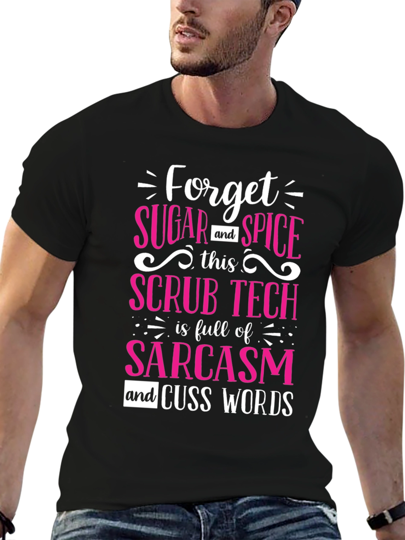 Sarcastic Scrub Tech T-Shirt