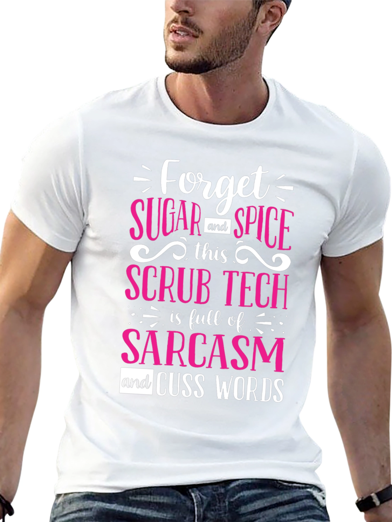 Sarcastic Scrub Tech T-Shirt
