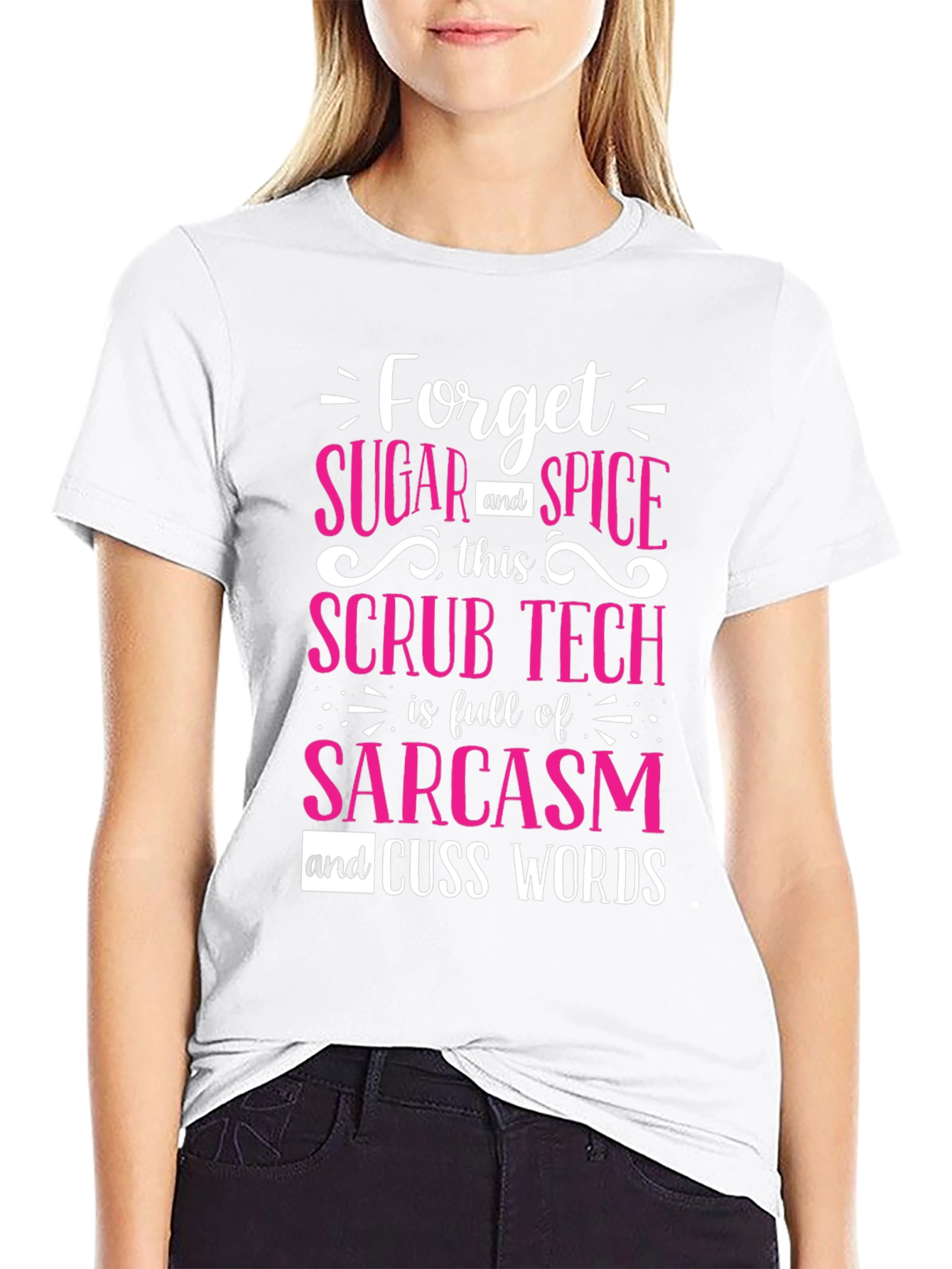 Sarcastic Scrub Tech T-Shirt