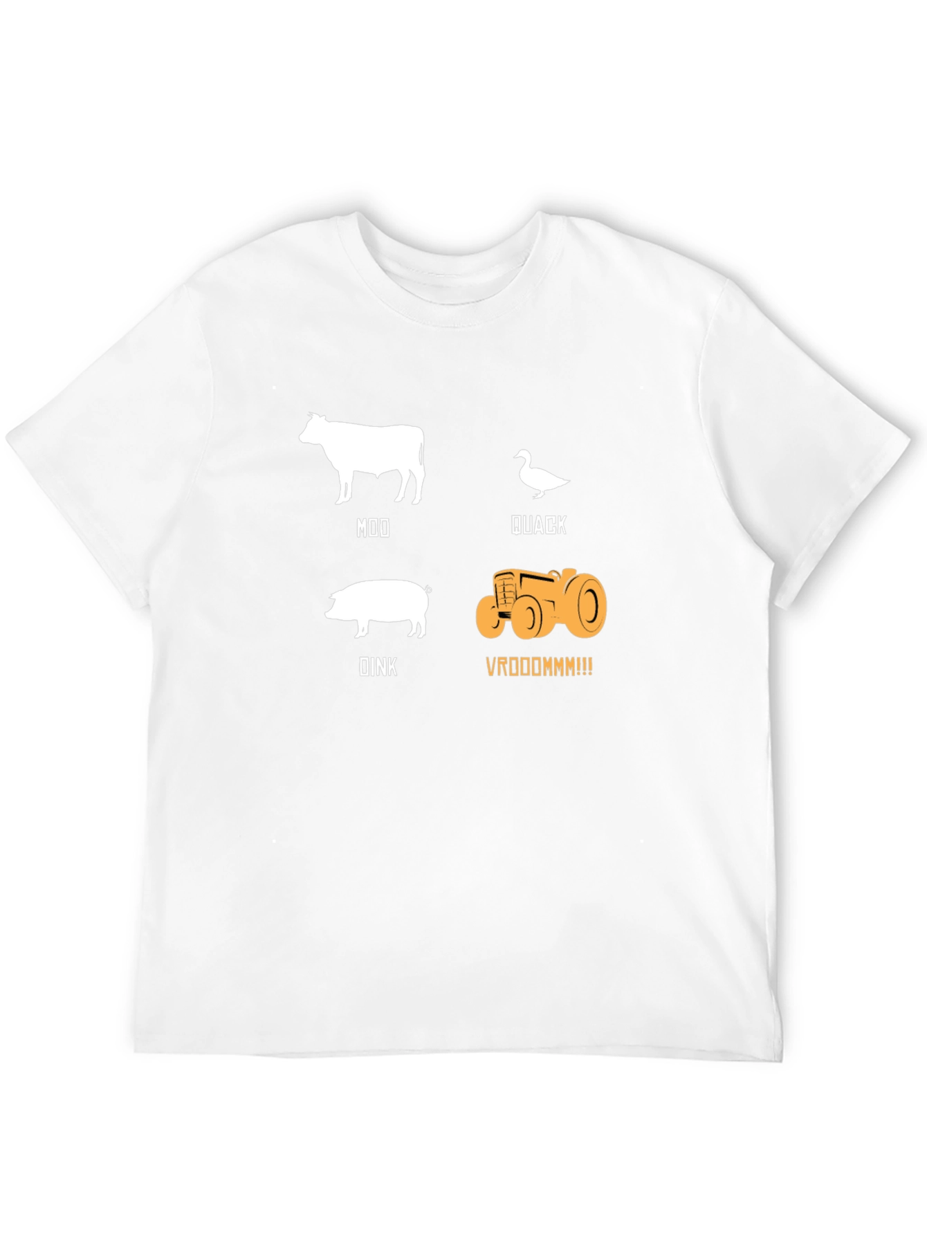 Farm Animal Sound T-Shirt: Moo Quack Oink Vrooom