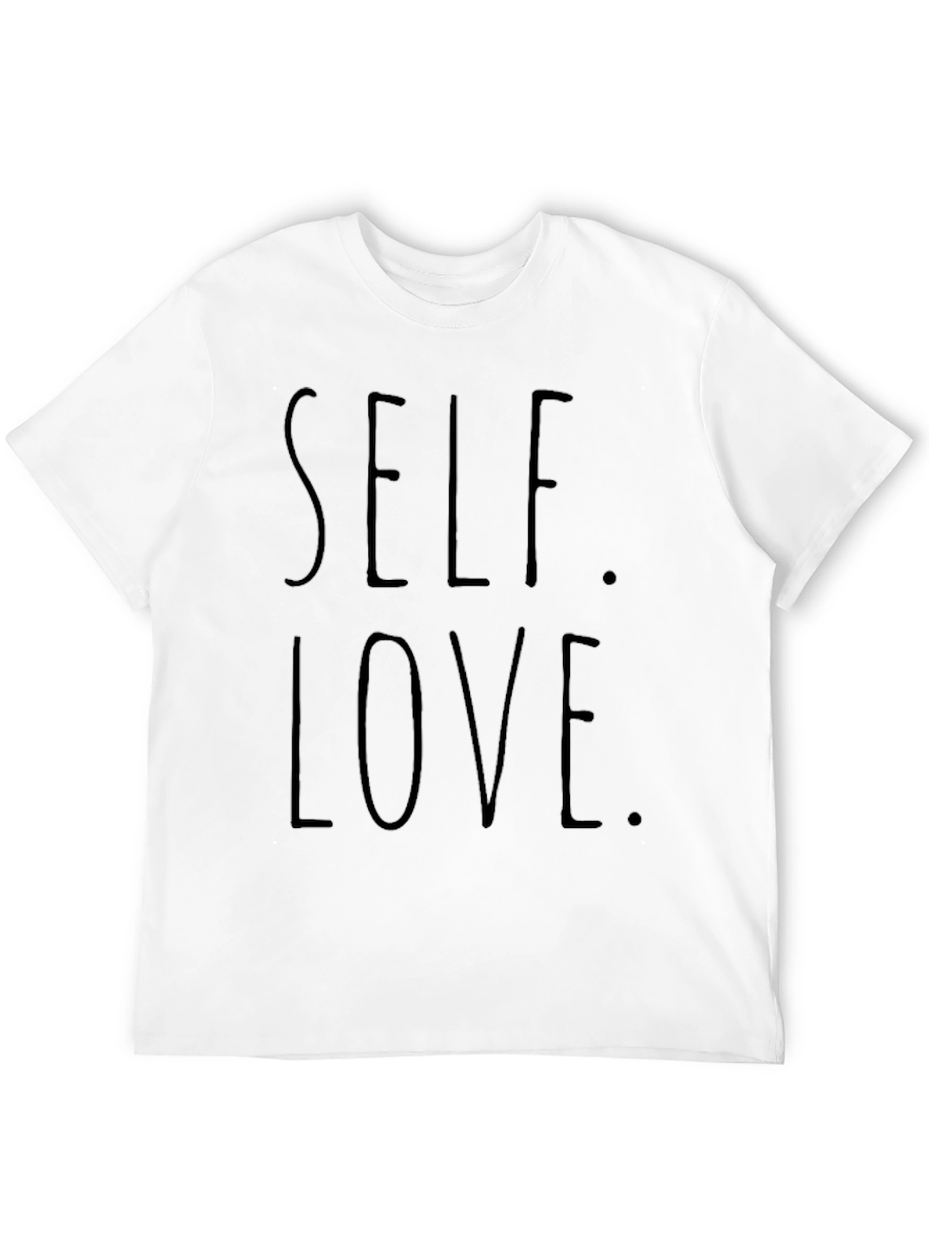 Self Love Black Graphic T-Shirt