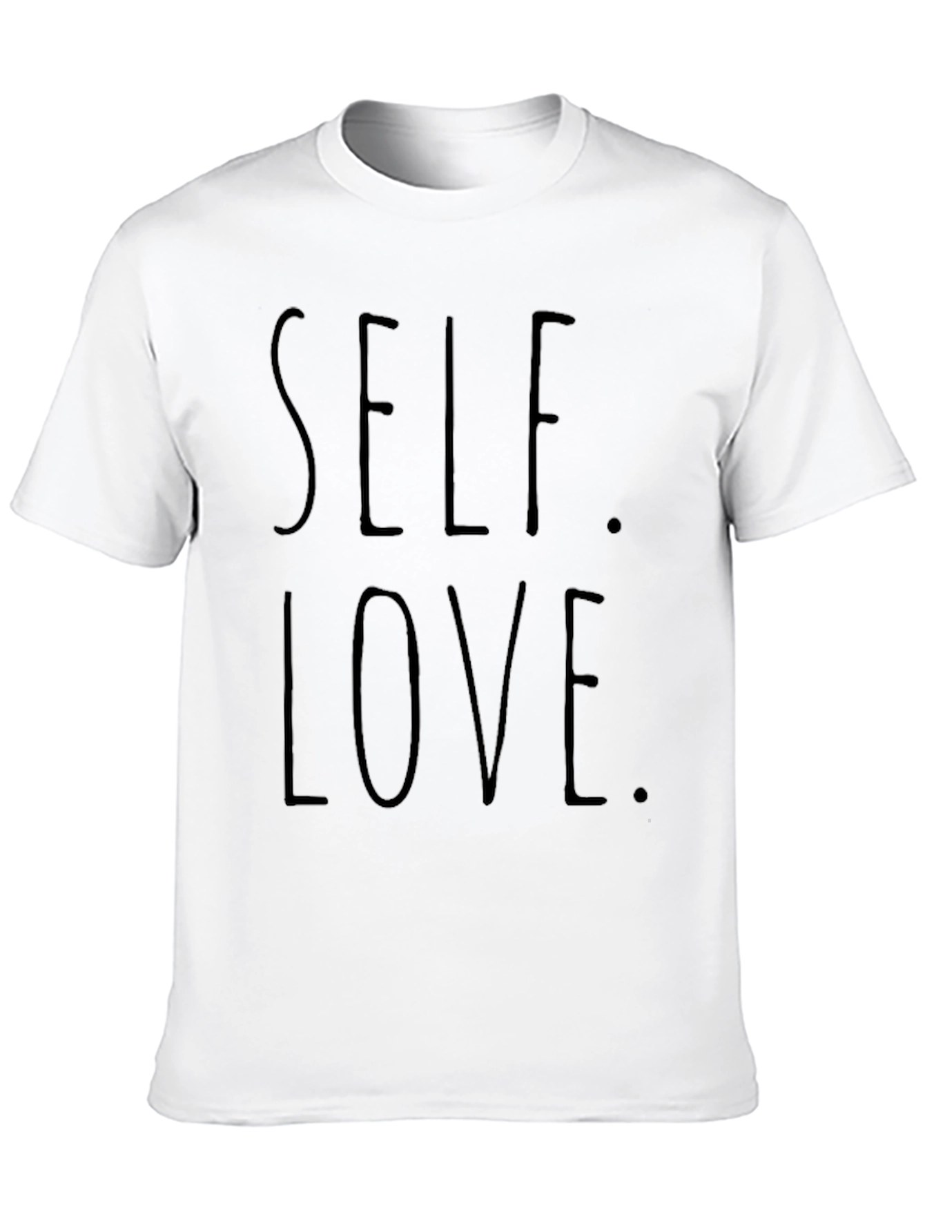Self Love Black Graphic T-Shirt
